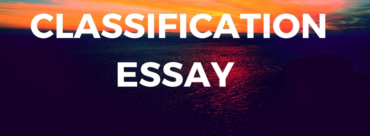 the meaning of classification essay